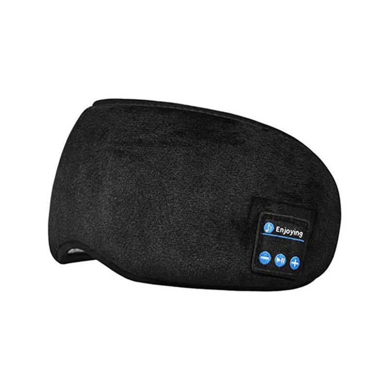 Tapa olho Preto com fone de ouvido bluetooth - SleepMask