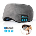 Tapa olho cinza com fone de ouvido bluetooth - SleepMask